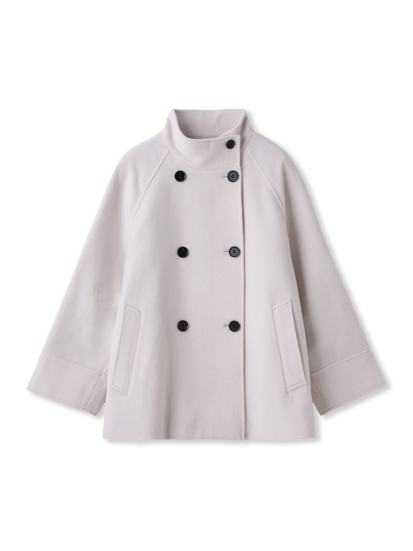 プレミアムウールカシミヤショートコート