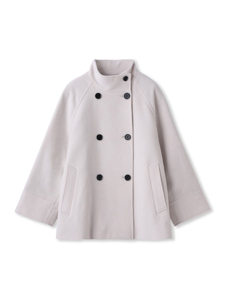 プレミアムウールカシミヤショートコート