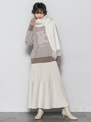 BEARジャカードニット≪手洗い可能≫