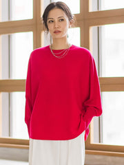 【新色追加】ファインメリノウールドルマンニット≪洗える≫