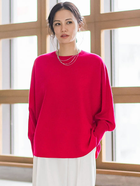 ファインメリノウールドルマンニット≪洗える≫