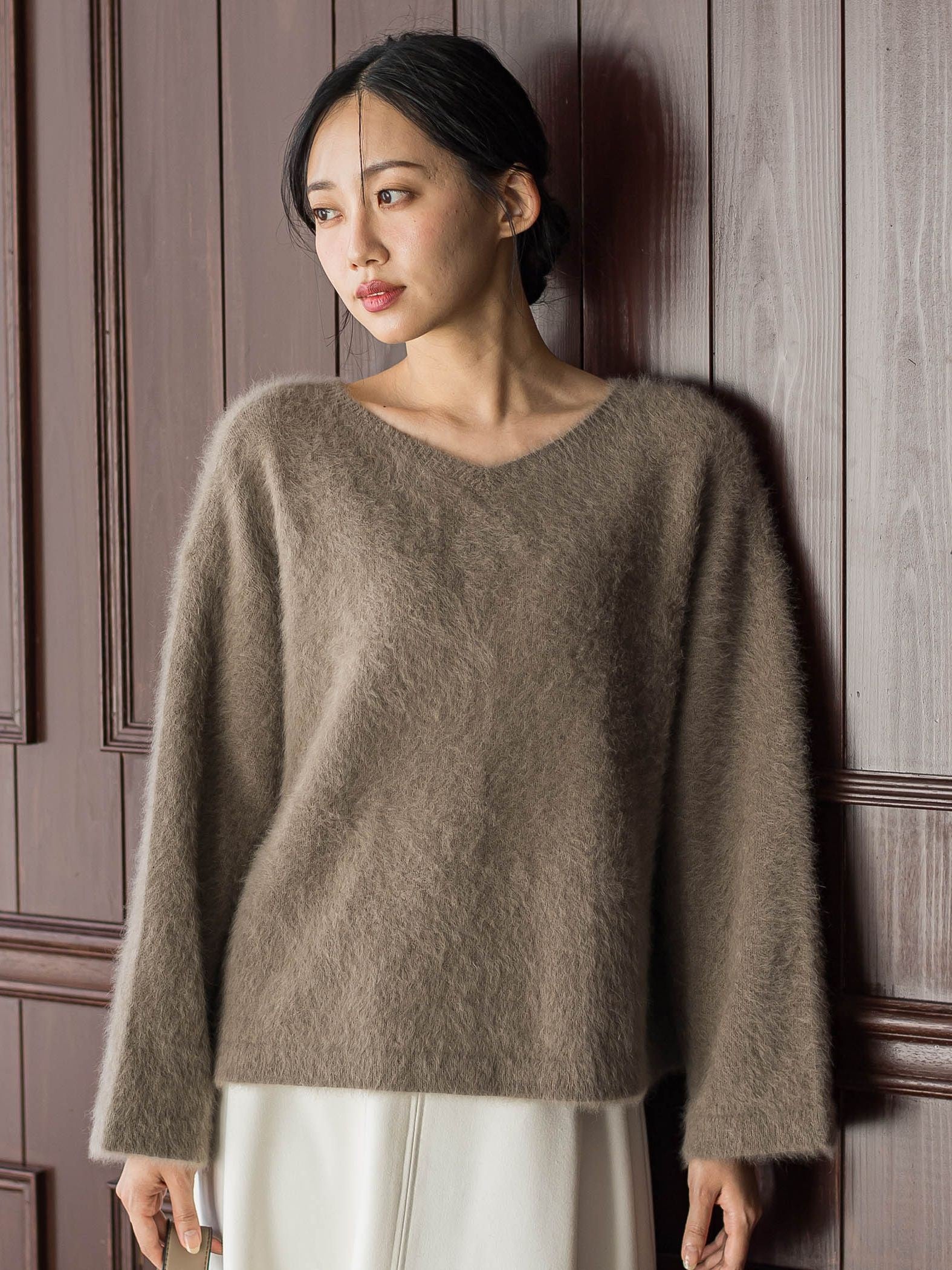 FOX/CASHMEREニット≪手洗い可能≫