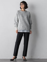 【WEB限定/大きいサイズ】”重ねるだけで格上げ”レイヤードインナー