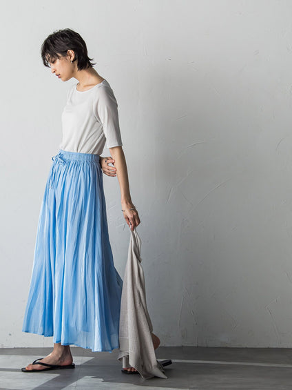 シアーテレココンパクトTシャツ≪洗濯機で洗える≫