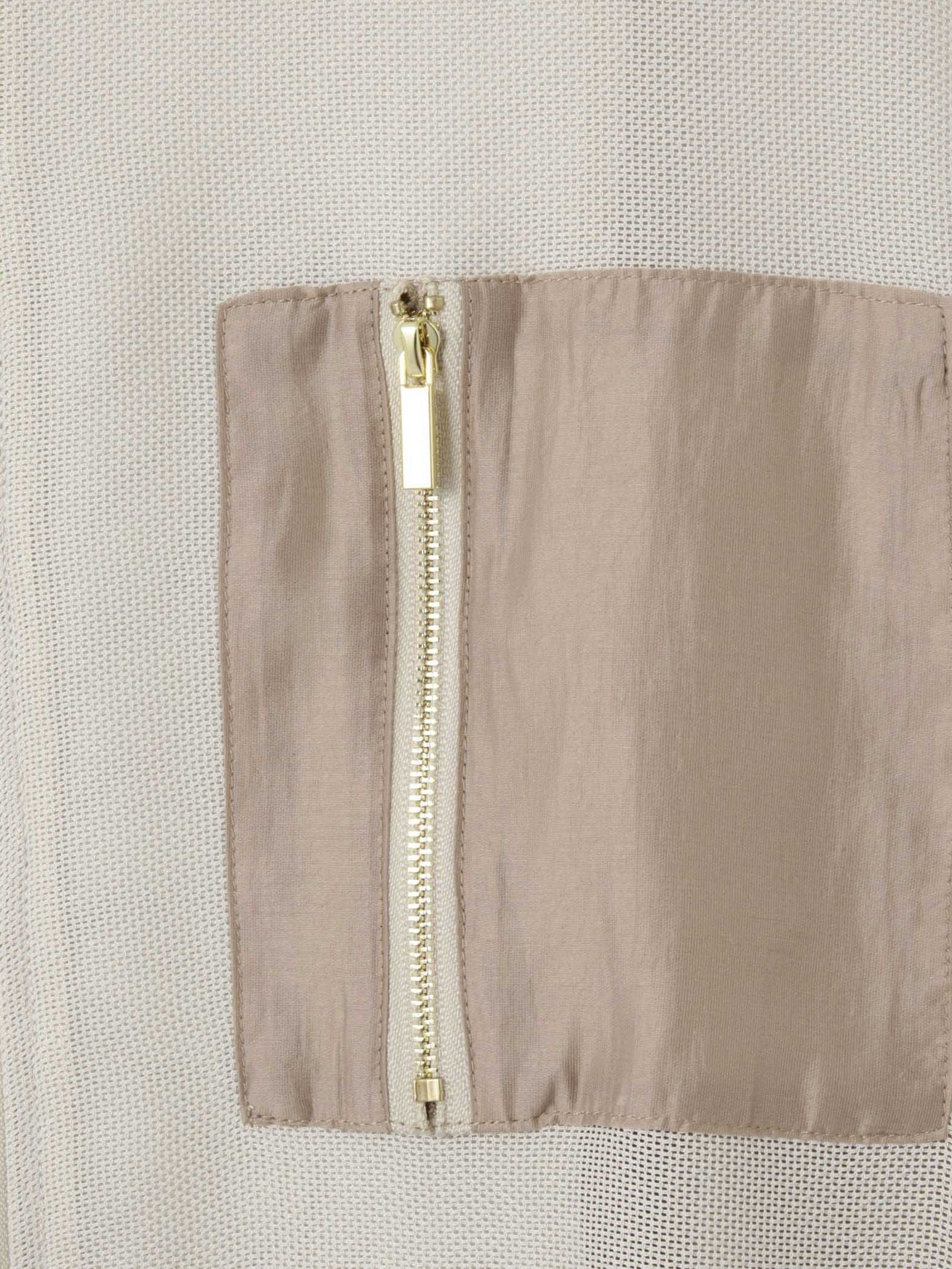 【大人の抜け感】メッシュブルゾン