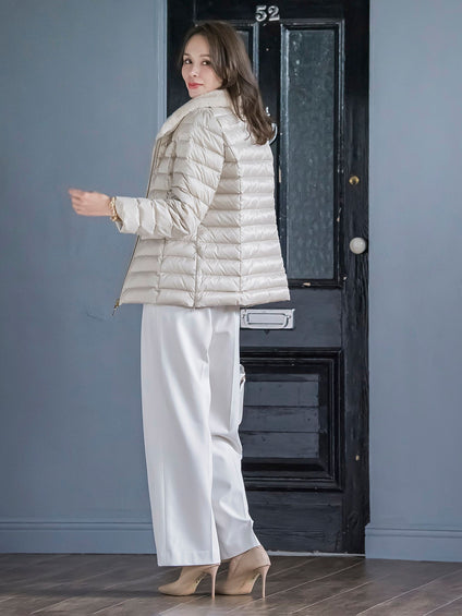 襟ファーダウン