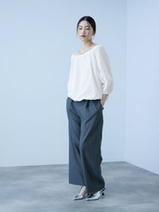 【キレカジ】撥水バルーンブラウス