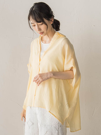 【WEB限定カラーあり】ドルマンブラウス+タンクSET