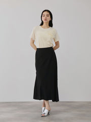 チュールフラワーモチーフプルオーバー