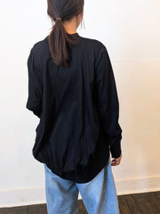 《予約販売》　soft gather tops 【日本製】