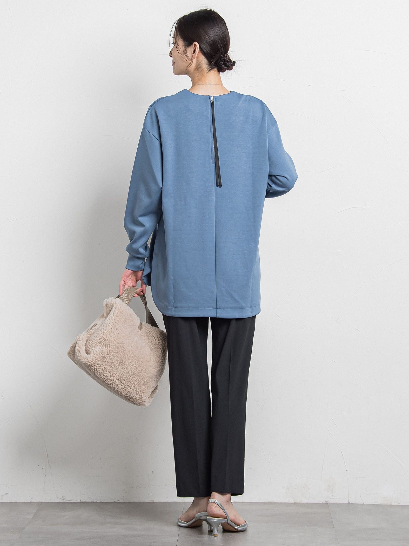 【WEB限定】ふんわリッチプルオーバー≪手洗い可能≫