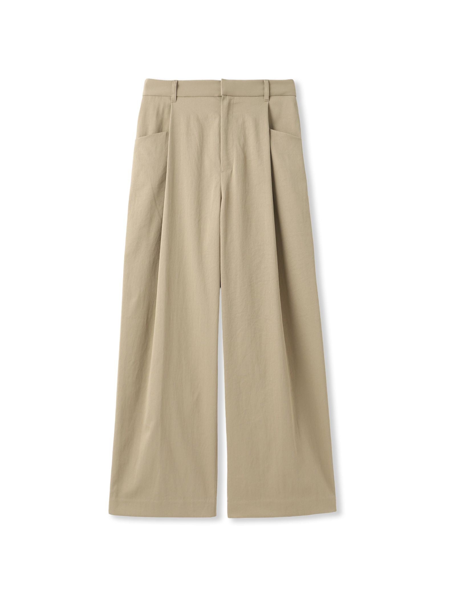 ワイドポケットタックパンツ