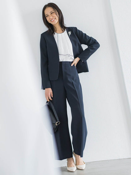 リーフモチーフブローチ