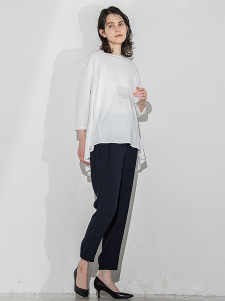 【WEB限定】ダブルクロス2WAYイージーパンツ≪洗濯機で洗える/セットアップ対応≫