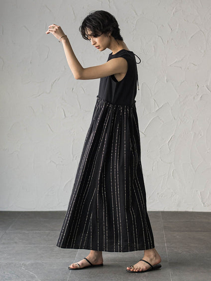 【40周年限定】スパンコール刺繍ノースリーブワンピース