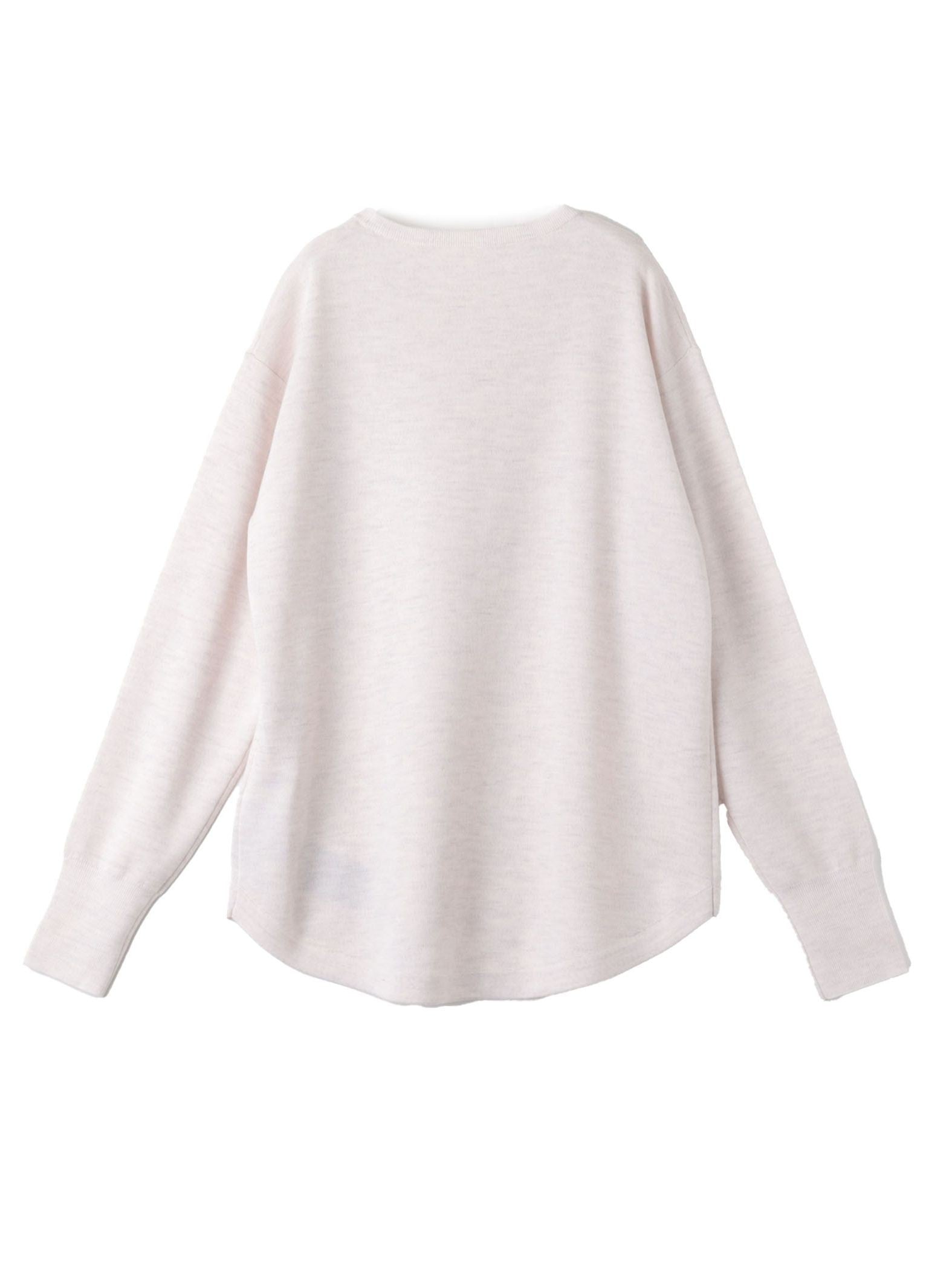 【WEB限定サイズあり】【洗えるニット】Brisbaneクルーネックプルオーバー