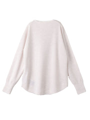 【WEB限定サイズあり】【洗えるニット】Brisbaneクルーネックプルオーバー