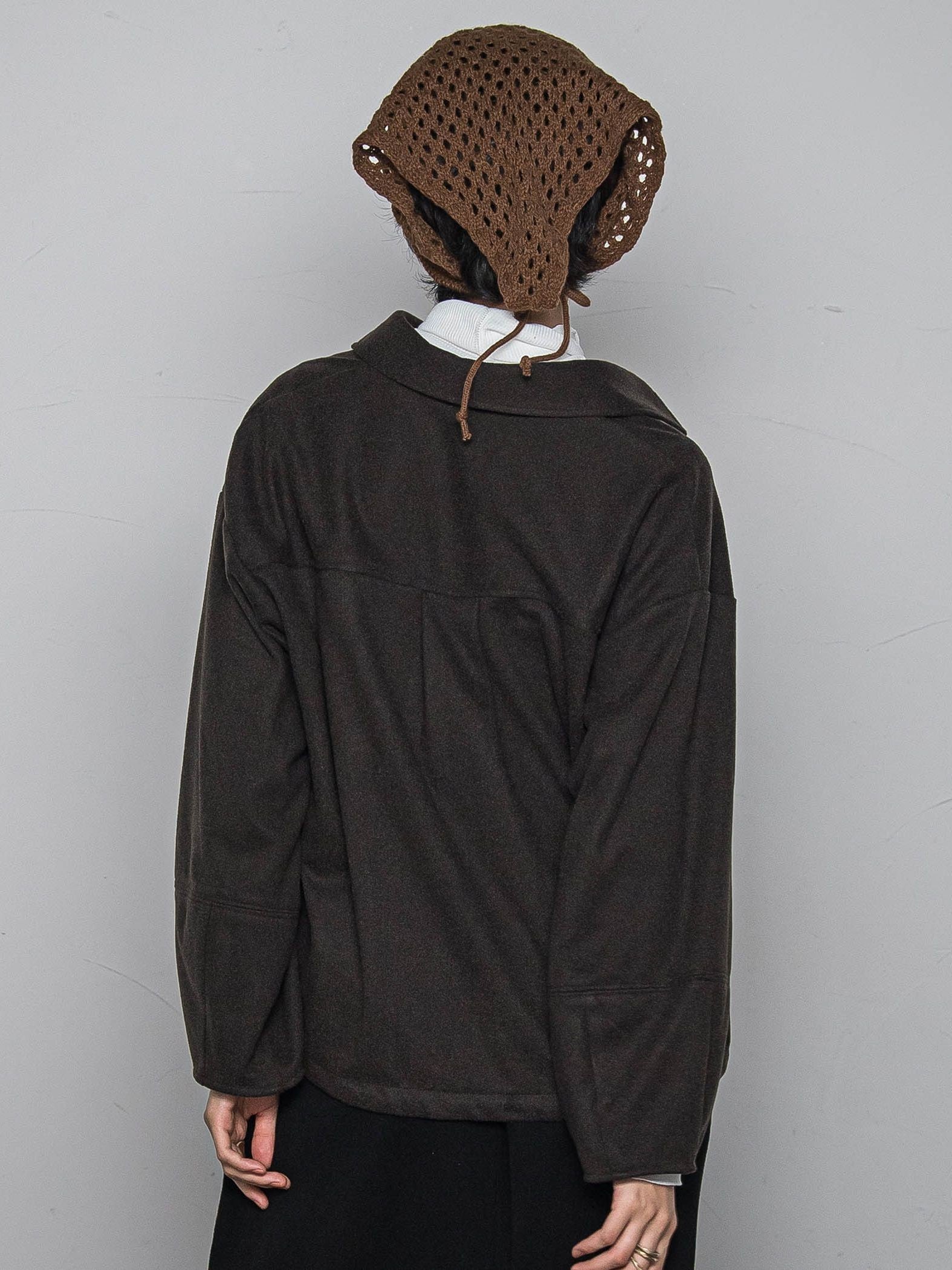 【楽・美・軽】スキッパーブラウス≪手洗い可能≫