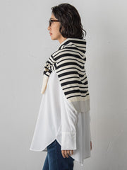 【WEB限定】”3コーデが叶う2点セット”ニット×シャツ