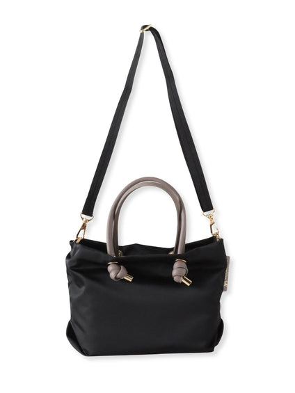 【VIOLAd'ORO】ノットハンドルナイロントート