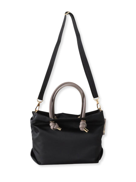 【VIOLAd'ORO】ノットハンドルナイロントート