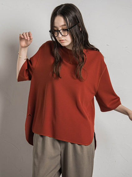 Whim Gazette(ウィム ガゼット)のメッシュハーフスリーブプルオーバー通販 | 集英社HAPPY PLUS STORE