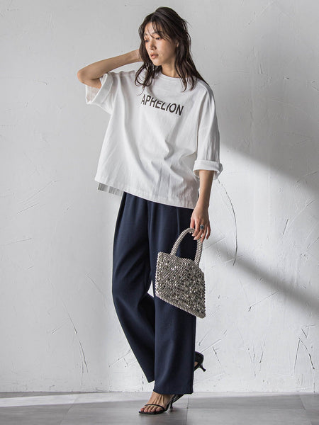 【一瞬で楽とキレイを叶える】タンブラーオックスイージーワイドパンツ≪手洗い可能≫