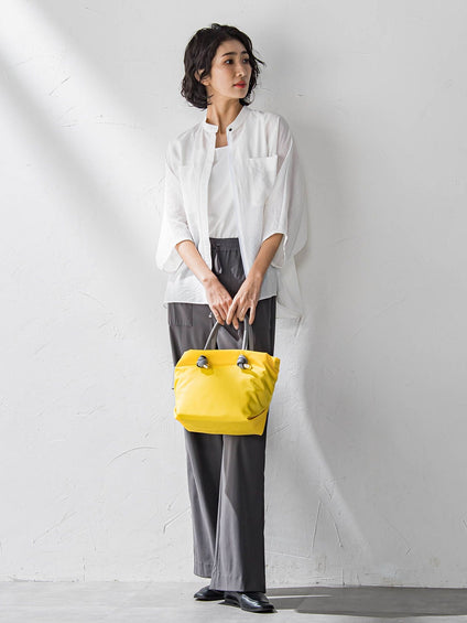 【WEB限定/大きいサイズ】ハイテンションワイドパンツ≪洗濯機で洗える≫