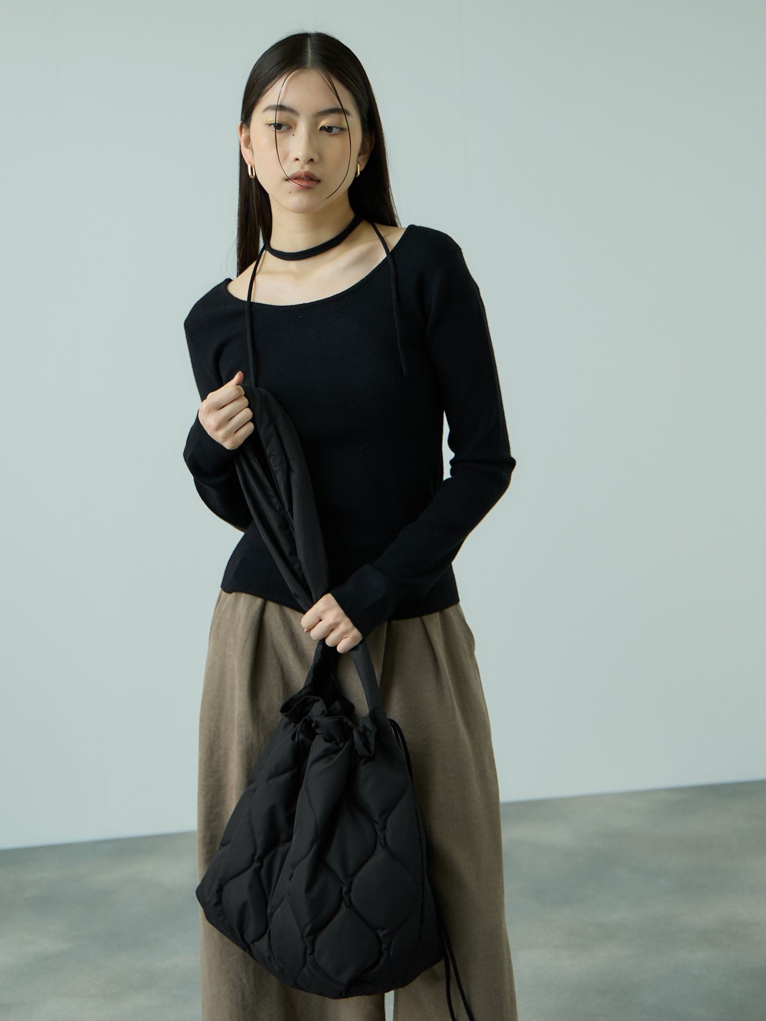 【TAION】ミリタリーダウンショルダーバッグ《手洗い可能》