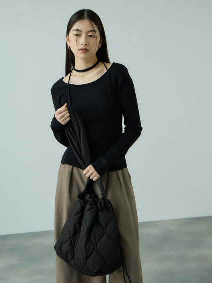 【TAION】ミリタリーダウンショルダーバッグ《手洗い可能》