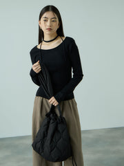 【TAION】ミリタリーダウンショルダーバッグ《手洗い可能》