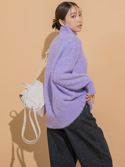 【KOREAN ITEM】フェイクレザーリュックショルダーバッグ