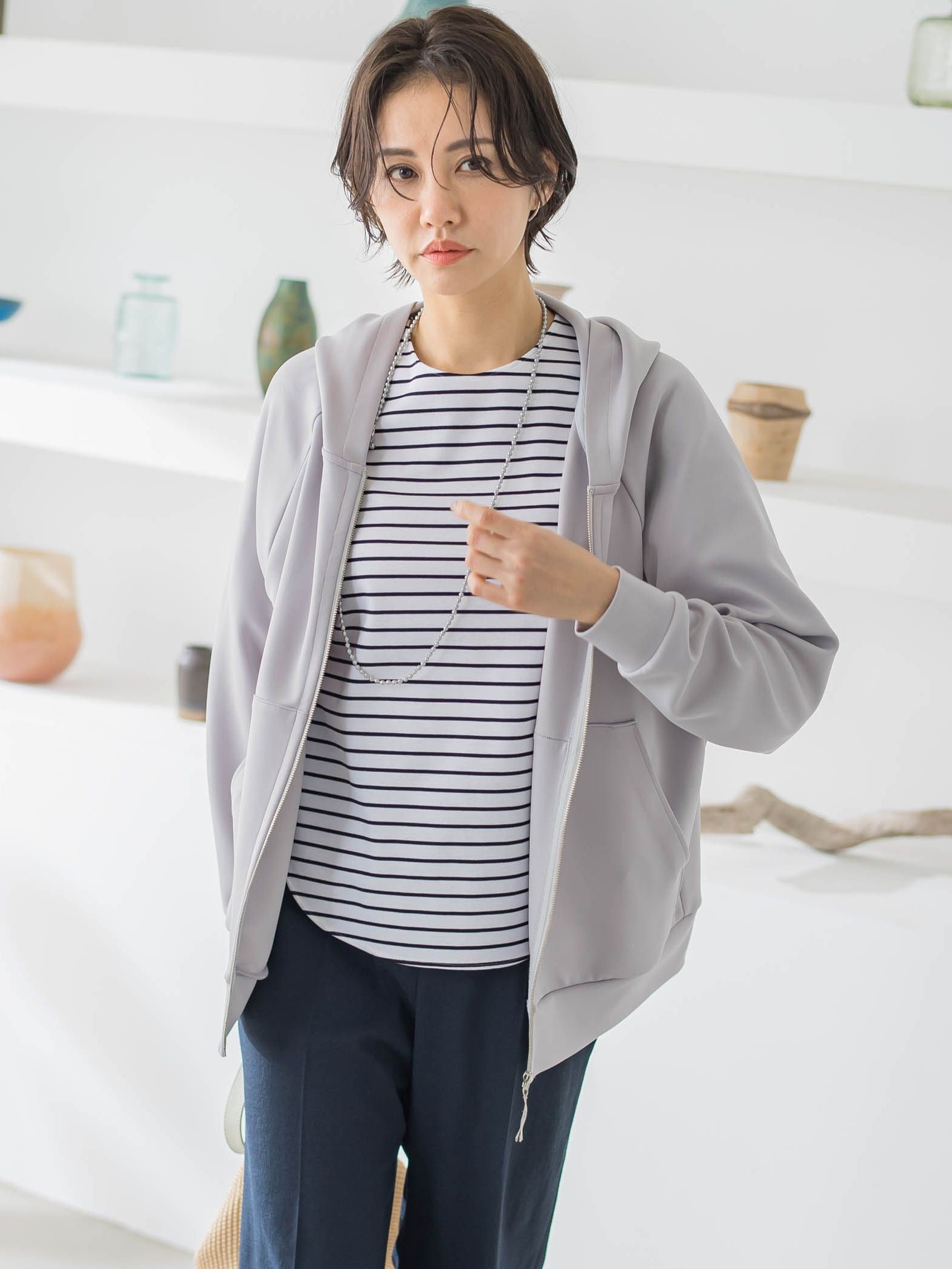 【WEB限定】【11号あり】高機能大人パーカー≪抗菌防臭/UV/洗える≫