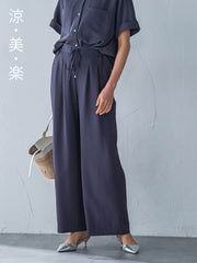 【涼・美・楽】ワイドパンツ