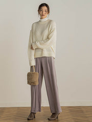 メッシュガラプルオーバー≪手洗い可能≫