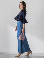 ケープ付き5wayニット