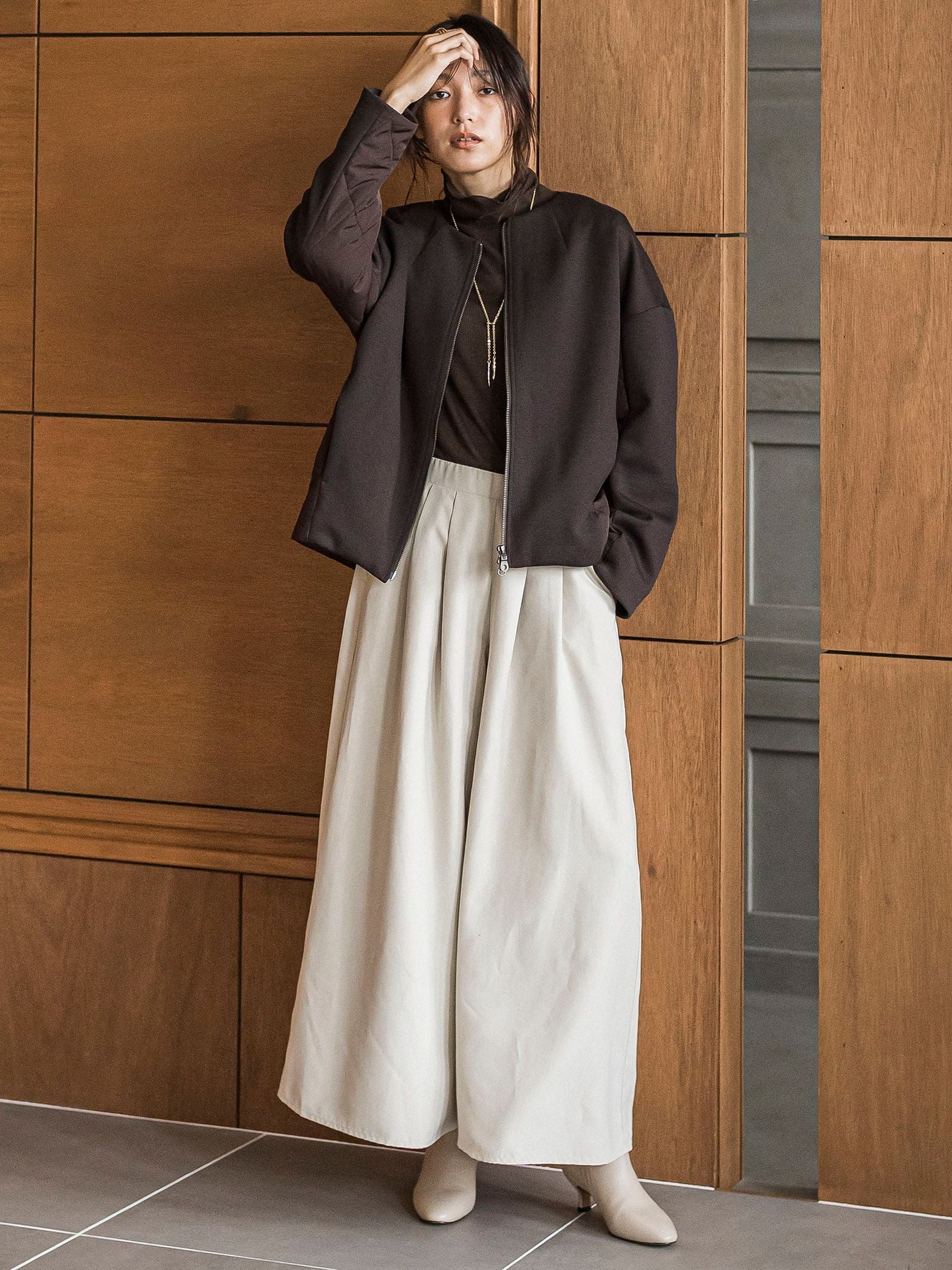 【ゆるっと上品】私に似合うキュロットパンツ≪手洗い可能≫