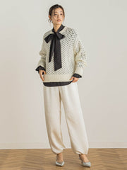 メッシュガラプルオーバー≪手洗い可能≫