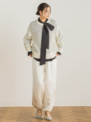 メッシュガラプルオーバー≪手洗い可能≫