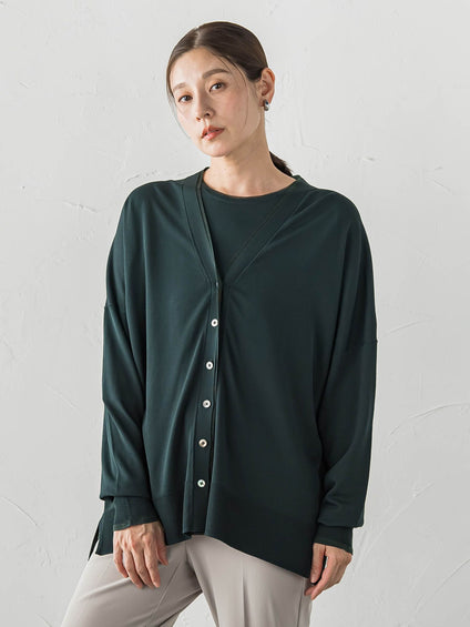 【大きいサイズ】ゆるTシャツニット
