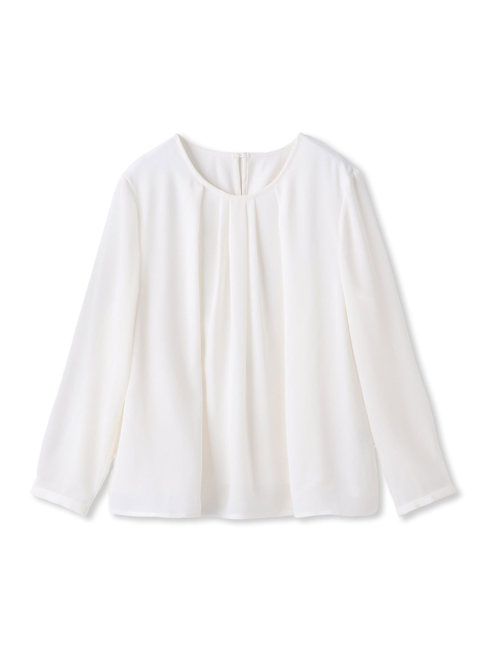 【WEB限定】こっそり暖かシフォンブラウス