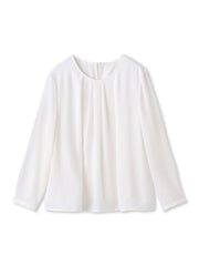 【WEB限定】こっそり暖かシフォンブラウス