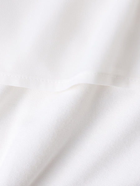 【WEB限定】こっそり暖かシフォンブラウス