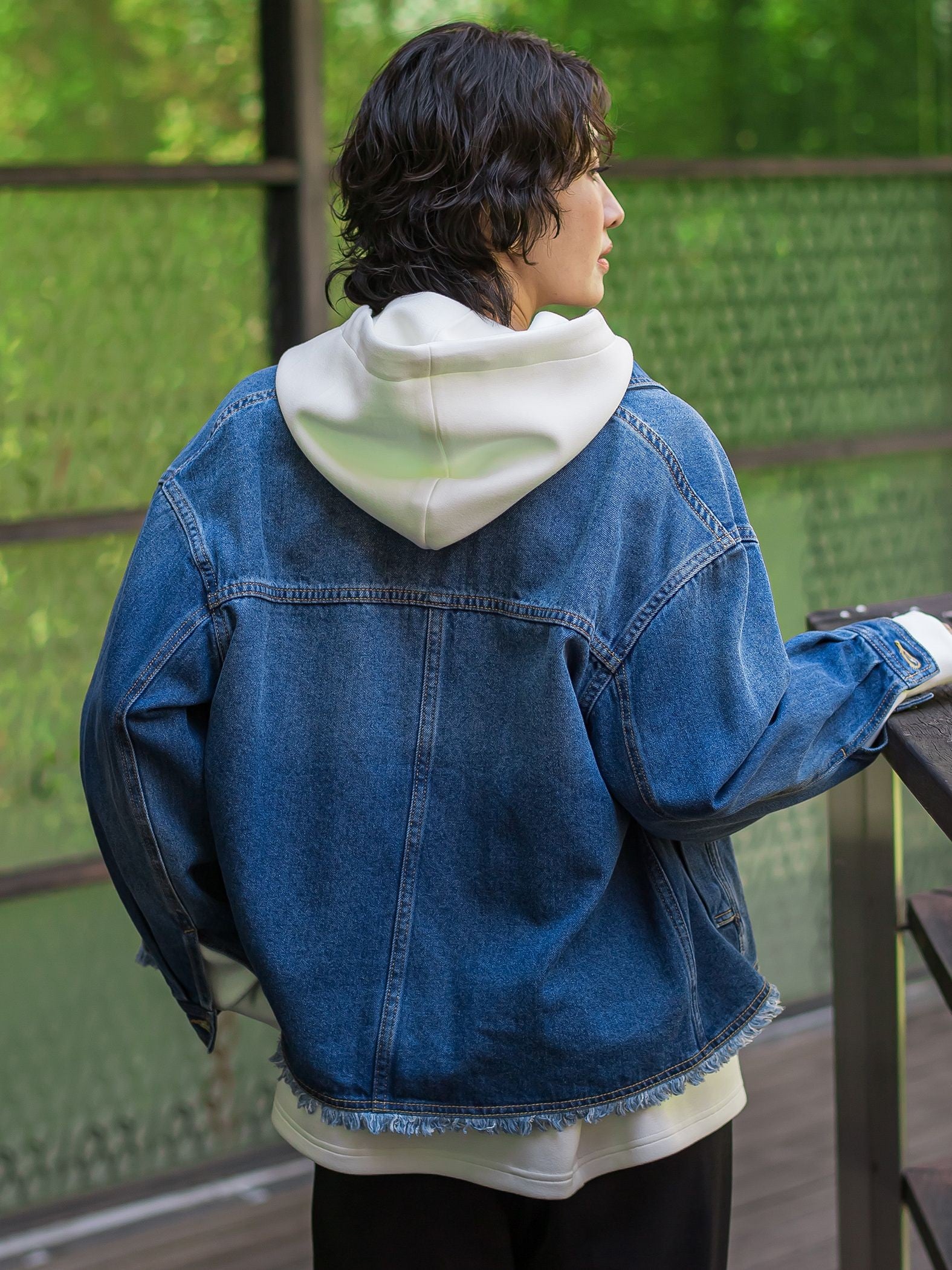 【大きいサイズ】デニムジャケット