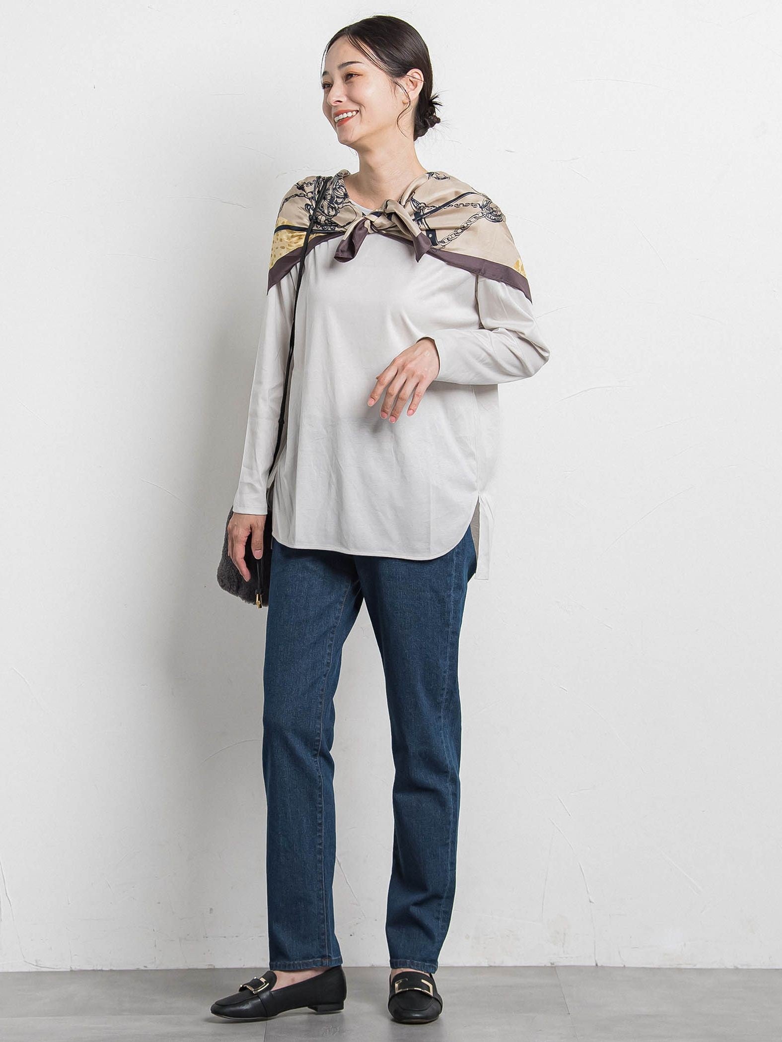 【WEB限定】365デニムパンツ スキニーシルエット≪洗える≫