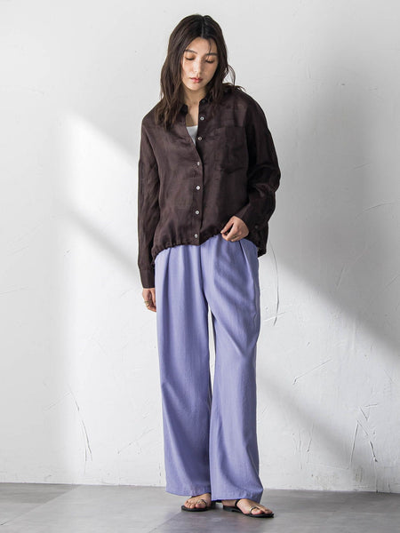 ラスターラミーカルゼバックドロストヘムシャツ