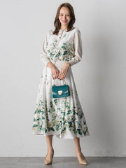 クリスマスローズカーディガン