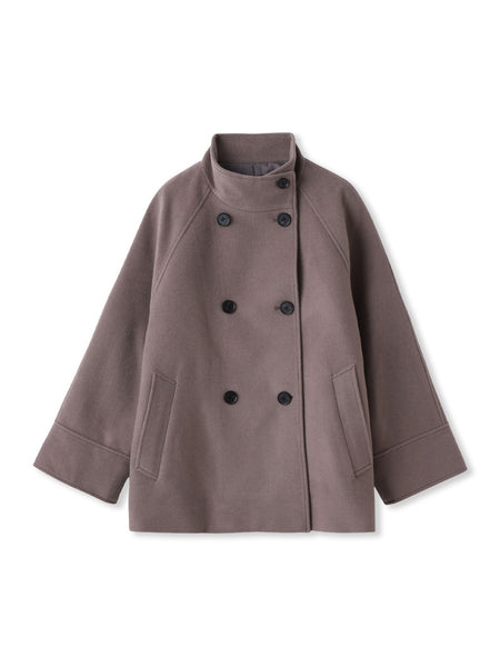 プレミアムウールカシミヤショートコート