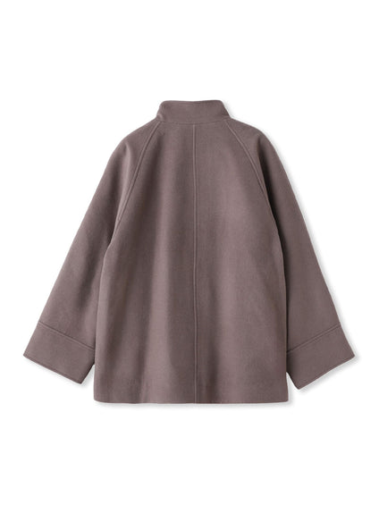 プレミアムウールカシミヤショートコート