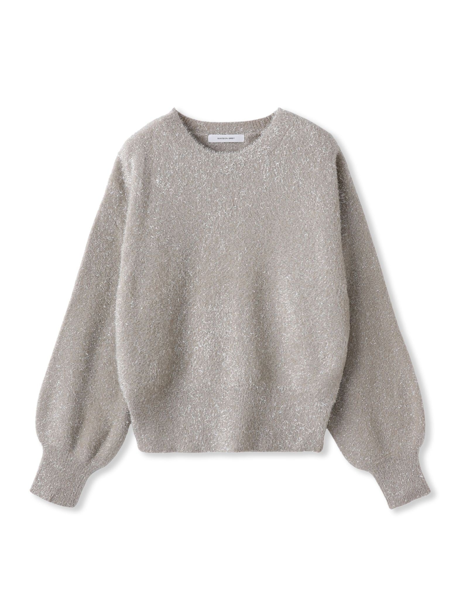 【WEB限定】ラメフェザーニット≪手洗い可能≫